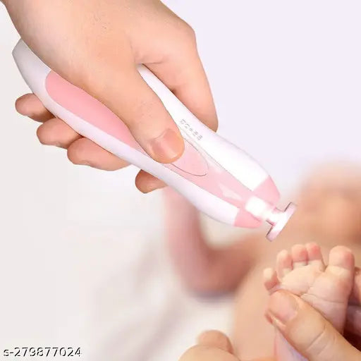 Baby Electric Nail Trimmer for New Born Baby with 6 Grinding Heads Automatic Kids Nail Grinder Set Safe Nail Trimmer Kit for Kids